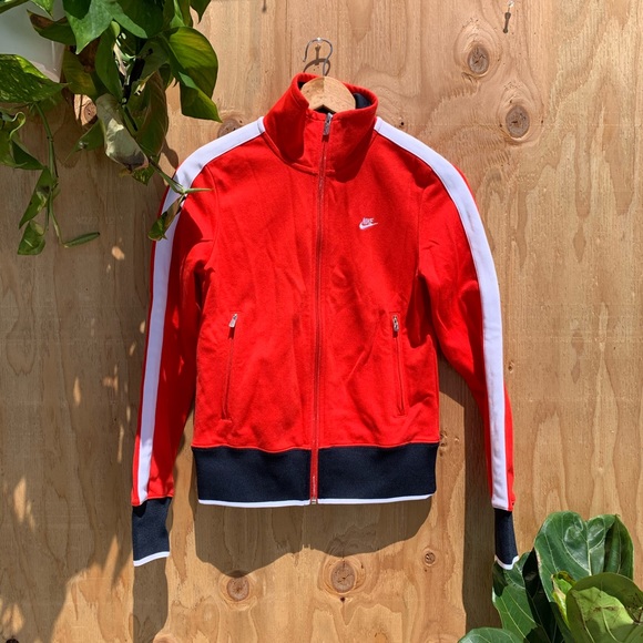 Nike Jackets & Blazers - Nike Sportswear Red Active Track Jacket